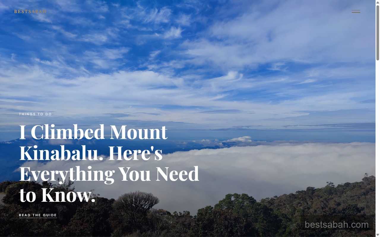 Best Sabah local discovery website built by SabahWebs