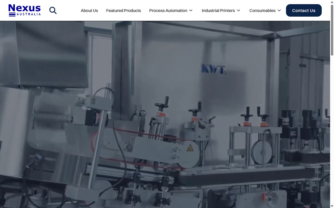 Nexus Australia website built by SabahWebs